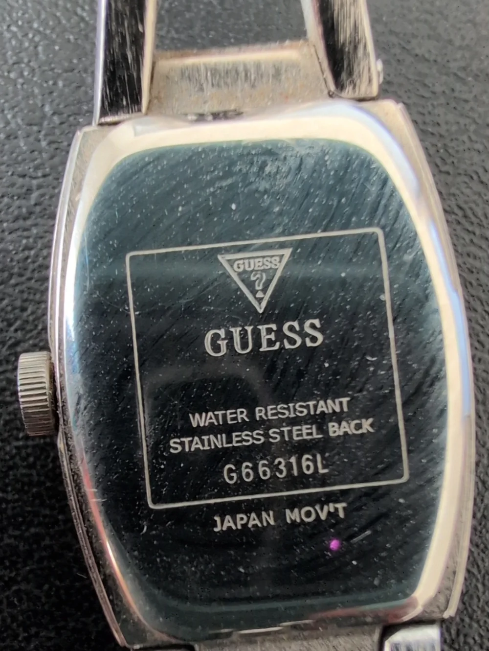 GUESS Silver and Gold-Tone Women's Bracelet Watch